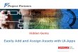 Manage Asset Definition and Asset Assignments for your Capital Projects in Oracle EBS Projects using Project Partners UI-Apps