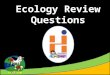 Ecology quiz review