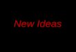 New ideas - Yeni fikirler