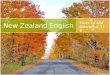 New zealand english
