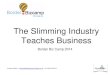 The Slimming Industry Teaches Business