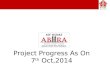 My home abhra status report as on 7th oct,2014