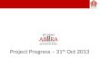 Abhra Status report as on 31.10.2013