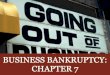 Business Bankruptcy in Long Island: Chapter 7