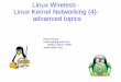 Linux Wireless - Linux Kernel Networking (4)- advanced topics