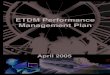 ETDM Performance Management Plan