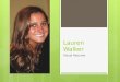 Lauren Walker\'s Visual Resume