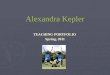Alexandra Kepler Teacher Portfolio