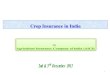 Crop insurance in India