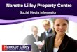 Social Media Guide- Nanette Lilley Property Centre