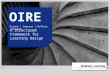 OIRE | A Structured Framework for Learning Design