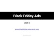 Black Friday Ads 2011