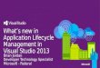 What's new in ALM using Visual Studio 2013 and Team Foundation Service