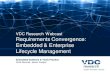 Requirements Convergence: Embedded & Enterprise Lifecycle Management