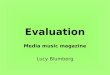 Lucy Blumberg Evaluation