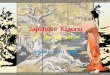 Presentation japanese kimono