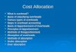 Cost Allocation powerpoint presentation