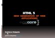 HTML5 the new applications