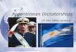 Argentinean Dictatorships