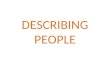 Describing people2-1