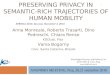 Preserving Privacy in Semantic-Rich Trajectories of Human Mobility