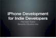 iPhone Development for Indie Developers