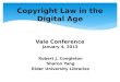 Copyright Law in the Digital Age
