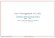 Data Management In Grids