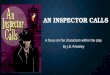 An inspector calls_presentation