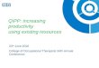 Qipp increasing productivity using existing resources