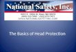 The basics of head protection