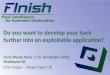 Pitch FInish at HackFoodWaste Eindhoven Oct14