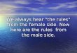 All Mens Rules