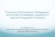 Uses of Technology in Teacher Education