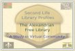 The Alexandrian Free Library, a study in virtual community