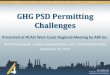 Mark Wenclawiak All4 GHG PSD Permitting Challenges