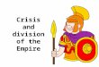Crisis and division of the Roman Empire