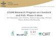 CGIAR Research Program on Livestock and Fish: Phase II ideas