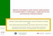 Market orientation and market participation of smallholders in Ethiopia: Implications for commercial transformation