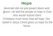 Aug 31-Sep 6-08 Jesus Our Hope