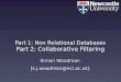 CSC 8101 Non Relational Databases