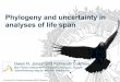 Phylogeny and uncertainty in analyses of life span