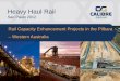 INTERNATIONAL CASE STUDY: The Rail Capacity Enhancement project in the Pilbara/Western Australia