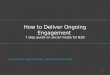 How B2Bs Can Deliver Ongoing Engagement on Social Media Channels