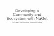 Developing a Community and an Ecosystem with NuGet