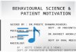 behavioural sciences & Patient motivation