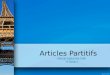France - Articles Partitifs