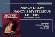 Nancy Drew: The Clue in the Old Album By: Sarah Fuller