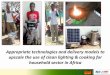 Arusha | Jun-14 |  TERI's Clean Energy Access Initiatives in Africa