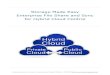 Storage Made Easy Enterprise File Share and Sync for Hybrid Cloud Control